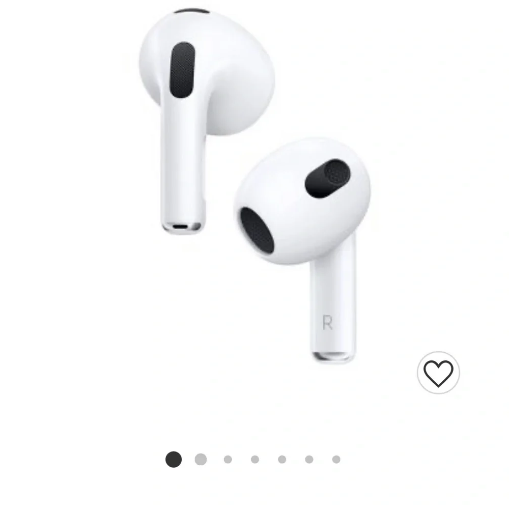 I-Pods, New, I couldn’t wear them because they were too big.